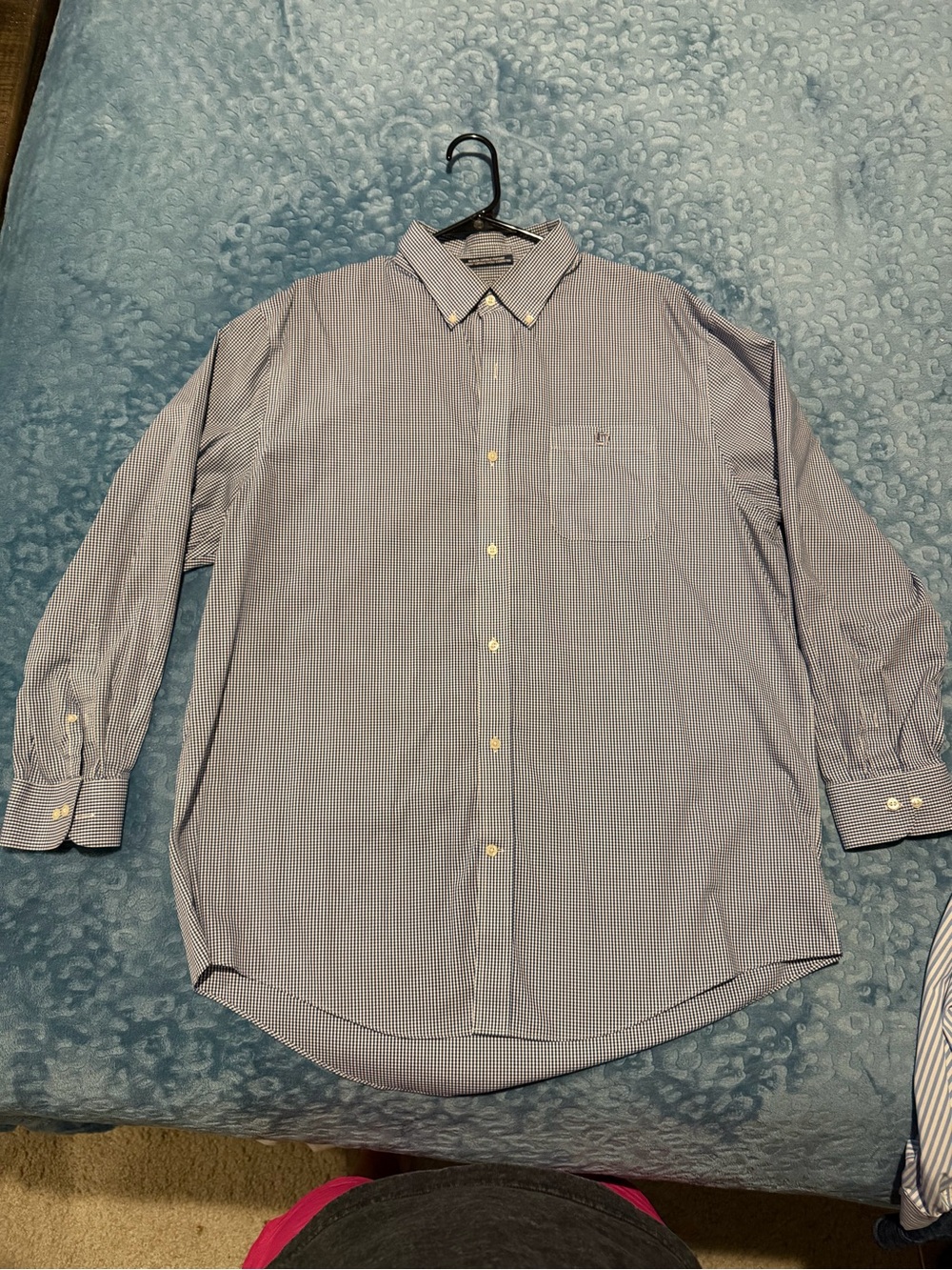 Chase Bank Lands End Long Sleeve Shirt